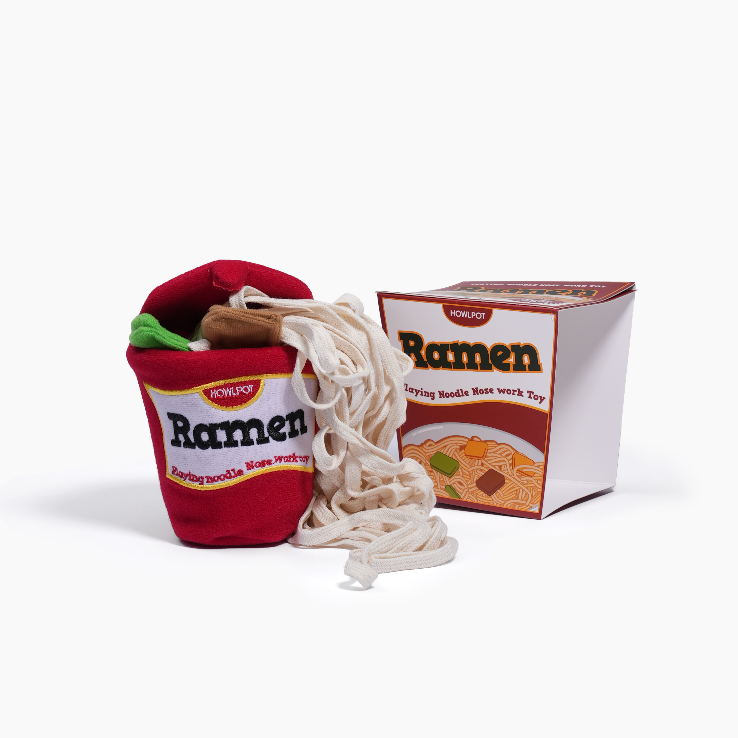 Hot Selling Manufacturer Pet Interactive Toys Ramen Noodle Work