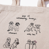 Dogs of Williamsburg Tote