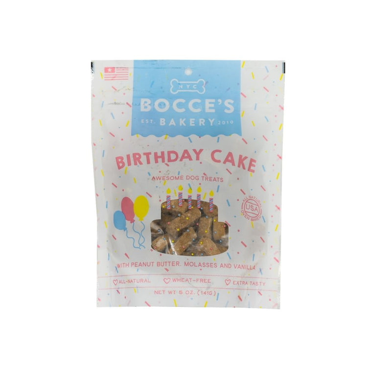 Bocce's Birthday Cake Biscuits
